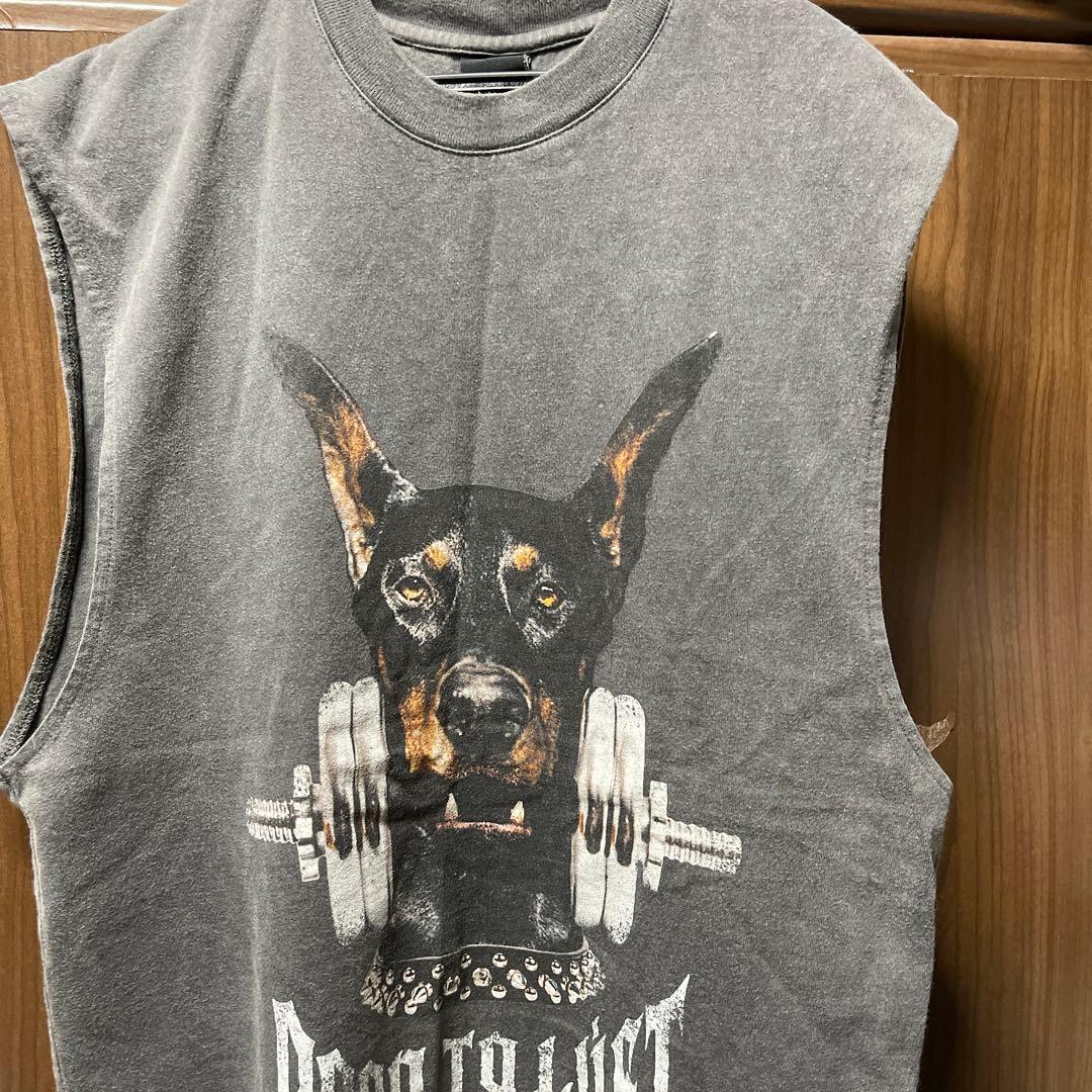 LYFT ドーベルマン グラフィック タンクトップ S