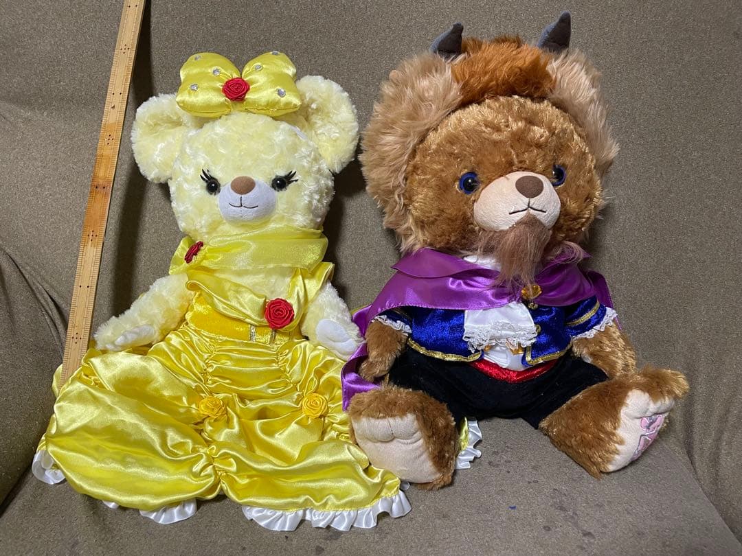 ユニベアシティ　美女と野獣　ぬいぐるみ　コスチュームセット　公式