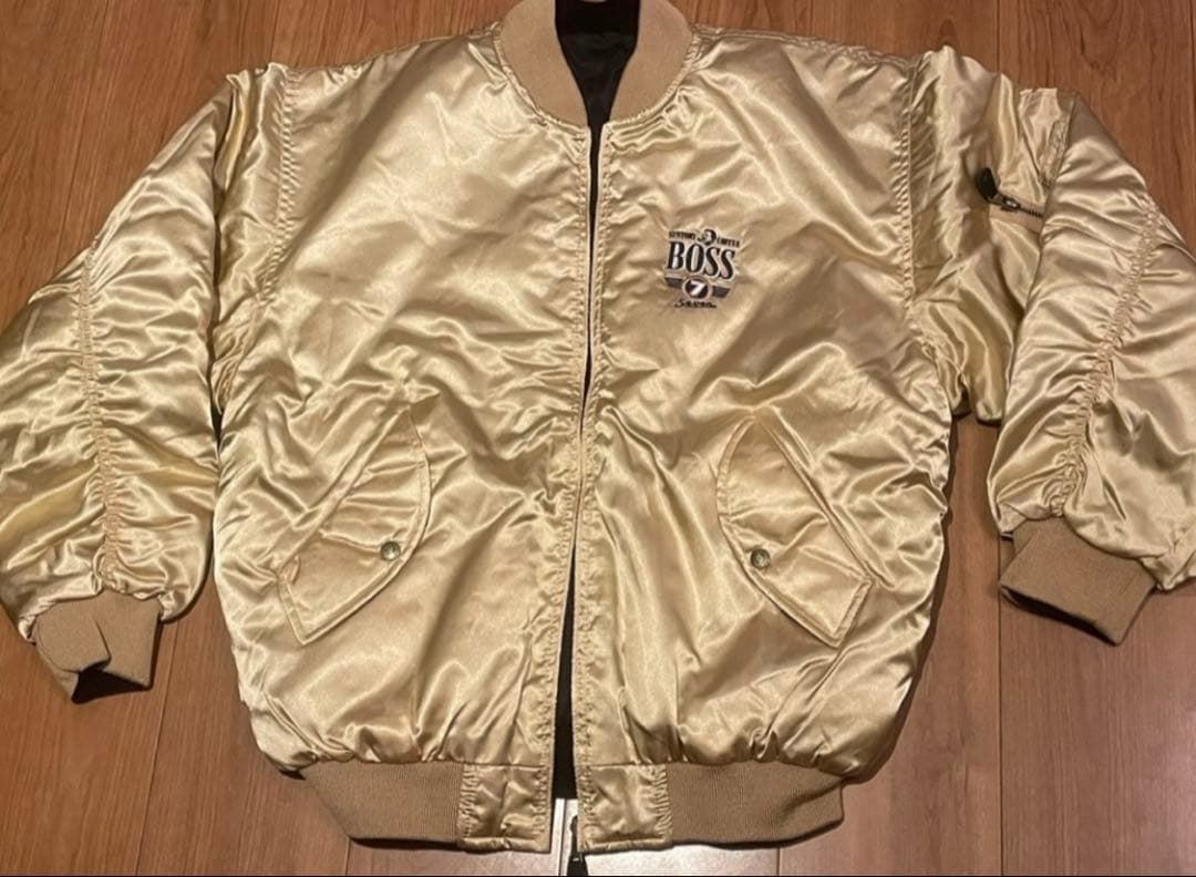 非売品 BOSS 缶コーヒー 金色 風水 超希少 レトロ