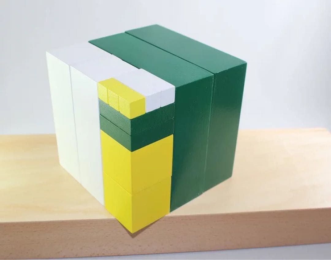 モンテッソーリ　3の累乗キューブ　Montessori