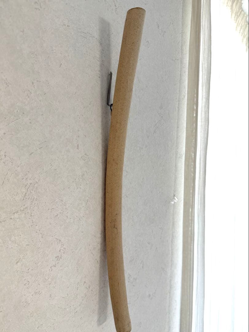 村上躍 白化粧壁掛 花器 未使用品