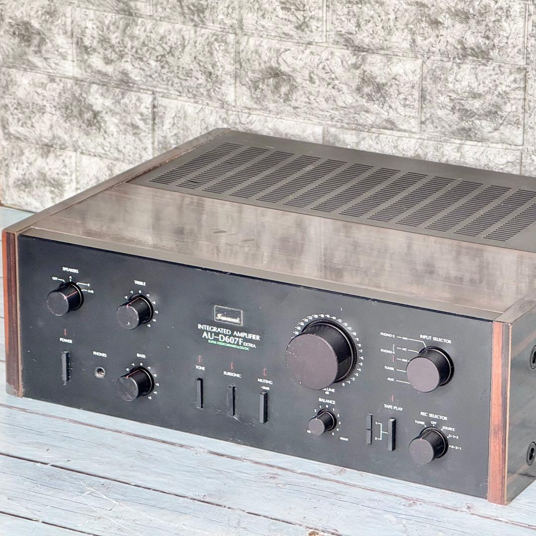 SANSUI「AU-D607F EXTRA」高性能プリメインアンプ