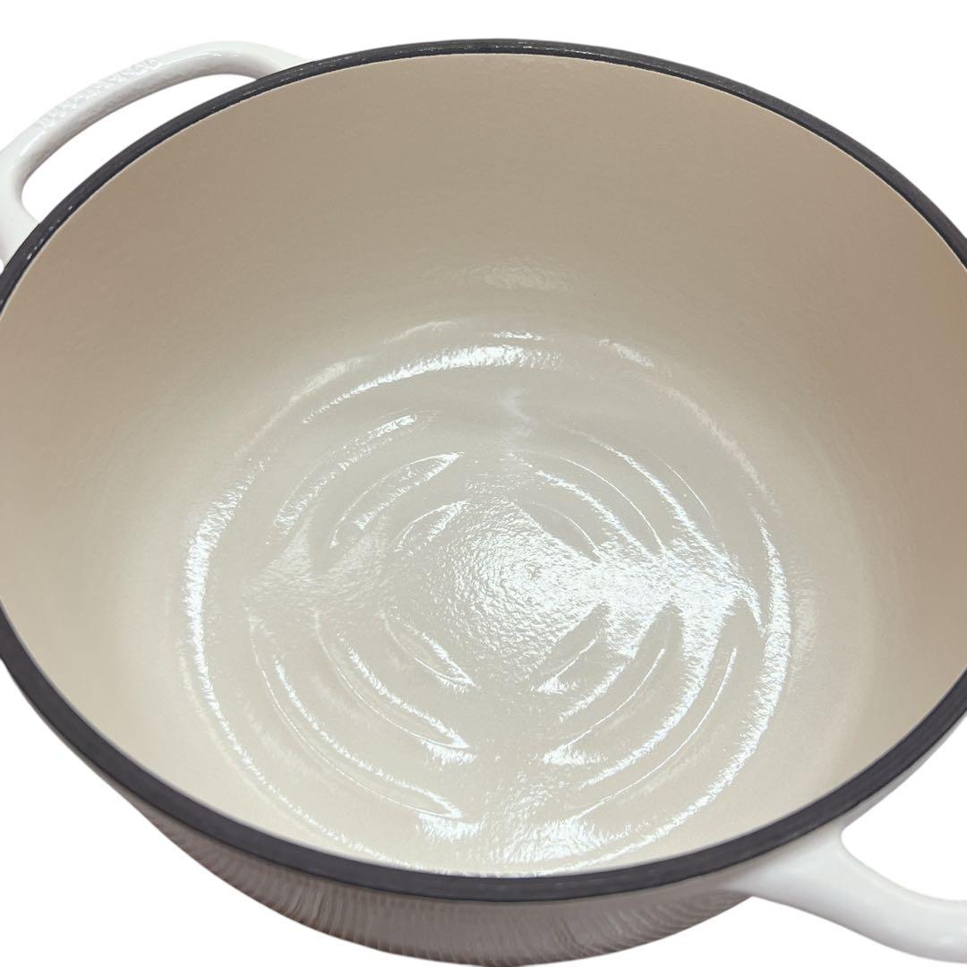 【美品】VERMICULAR バーミキュラ ライスポット ホワイト PH23A