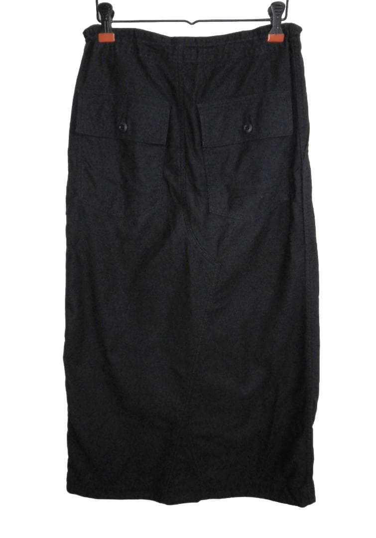 NEEDLES ニードルス コットンサテン ファティーグ ミディアムスカート 1