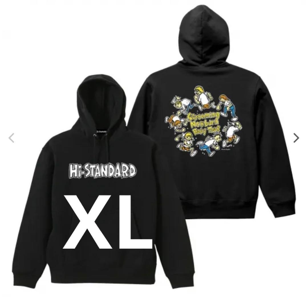 HI-STANDARD フード付きスウェット XL ブラック