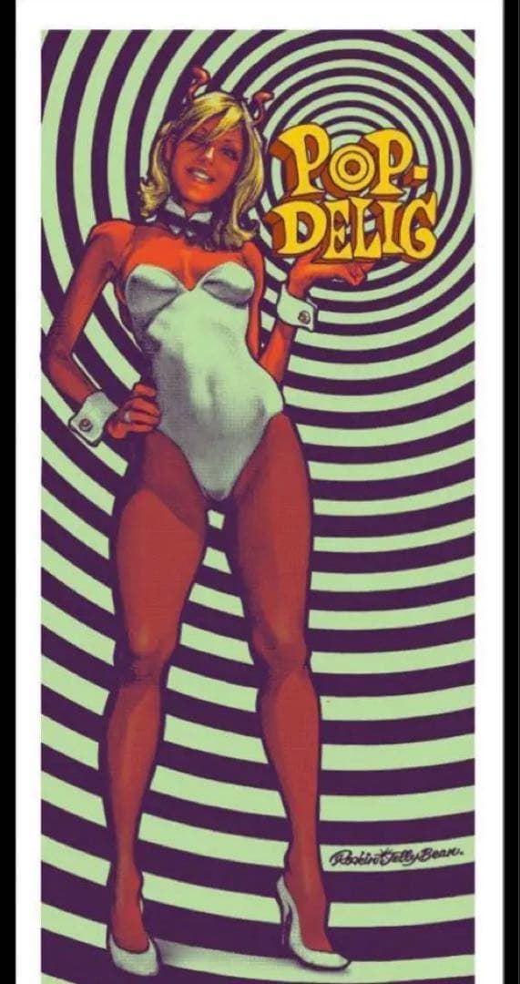 POP-DELIC GIRL ロッキンジェリービーン ポスター1ST press