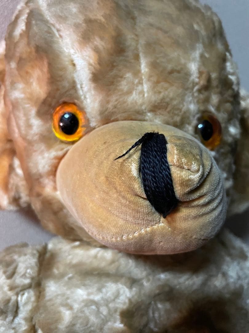 大きなビンテージ チーキー REG チーキーベア テディベア ビンテージ