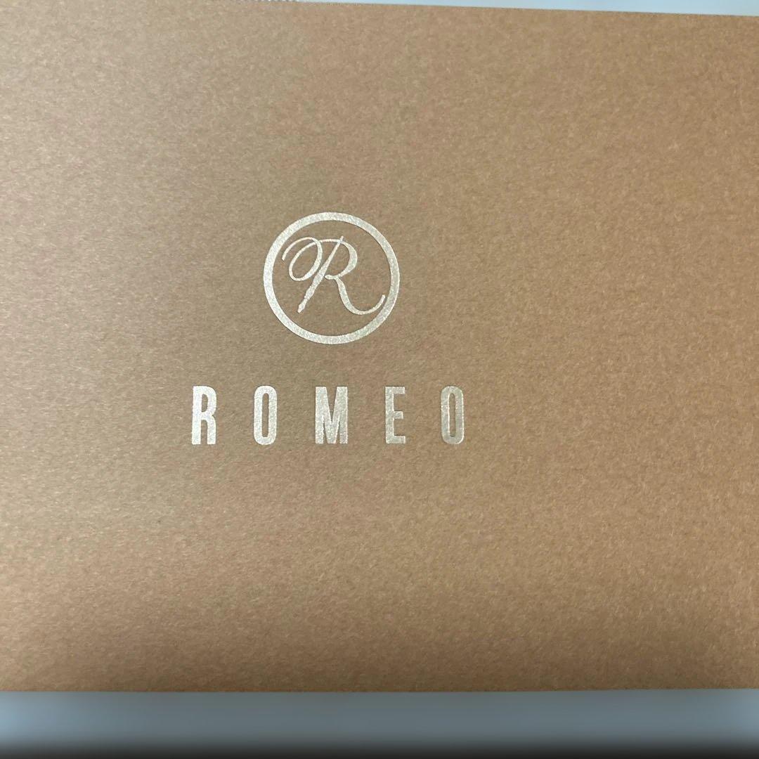 ROMEO ボールペン ホワイト/ゴールド 専用ケース付き（No3）