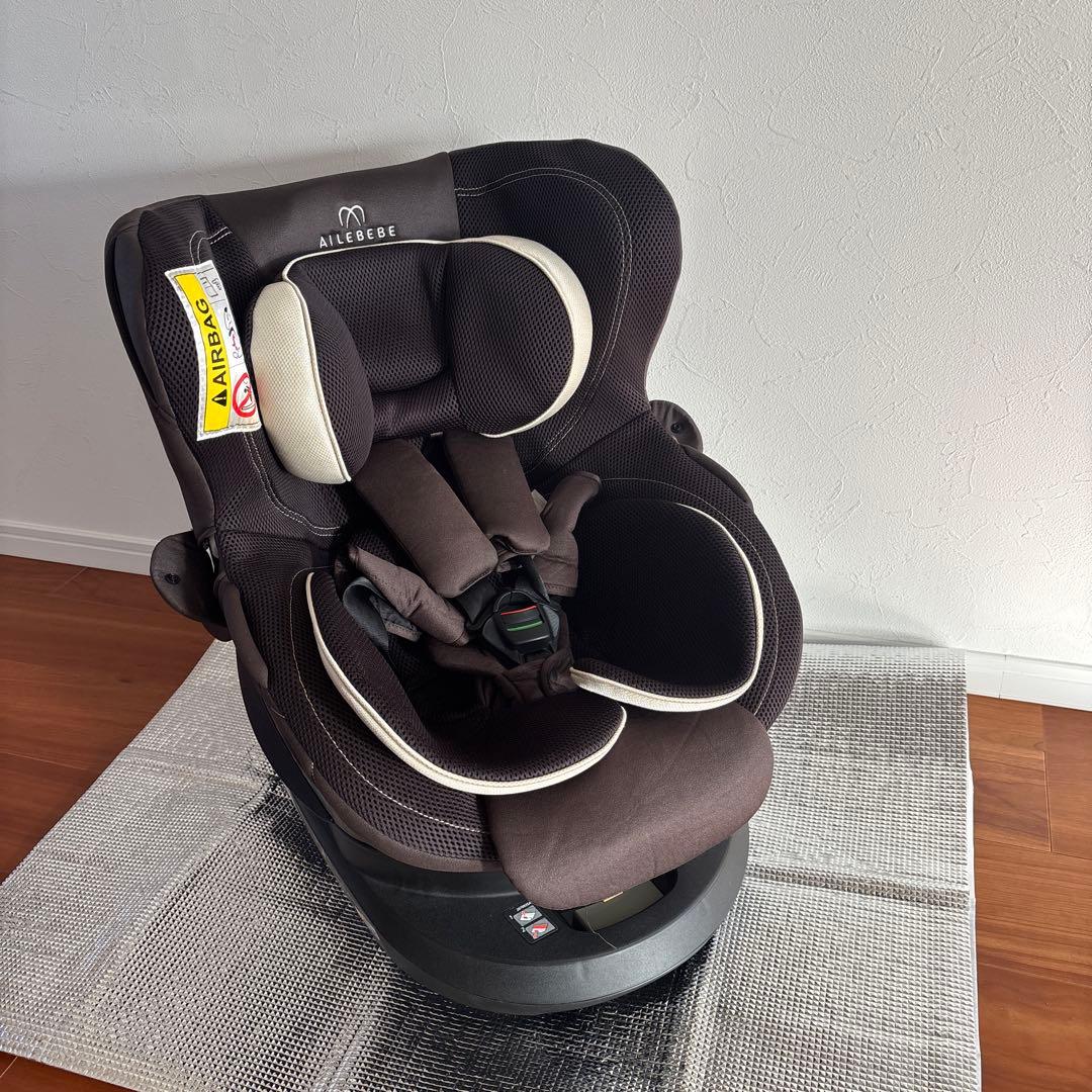 【美品】エールベベ・クルット4iグランス シャンパンブラウン