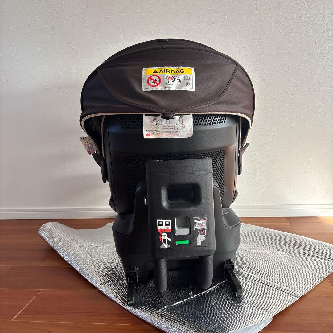 【美品】エールベベ・クルット4iグランス シャンパンブラウン