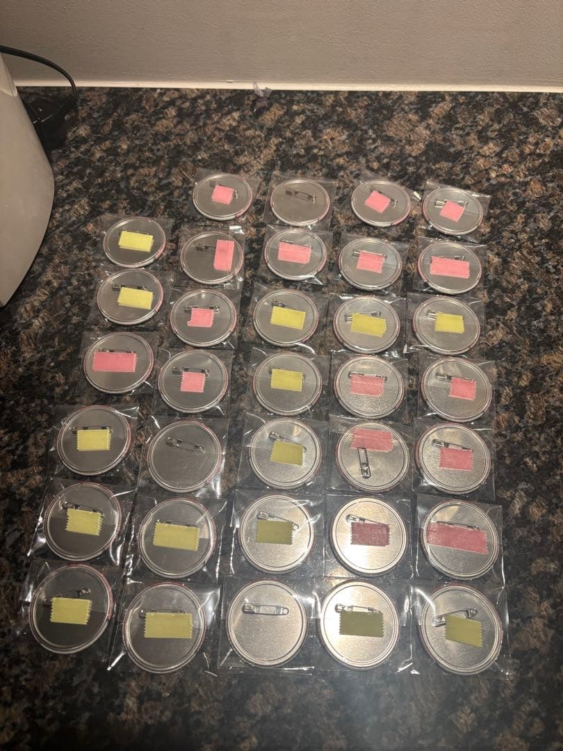 星宮いちご　缶バッジ　34点セット