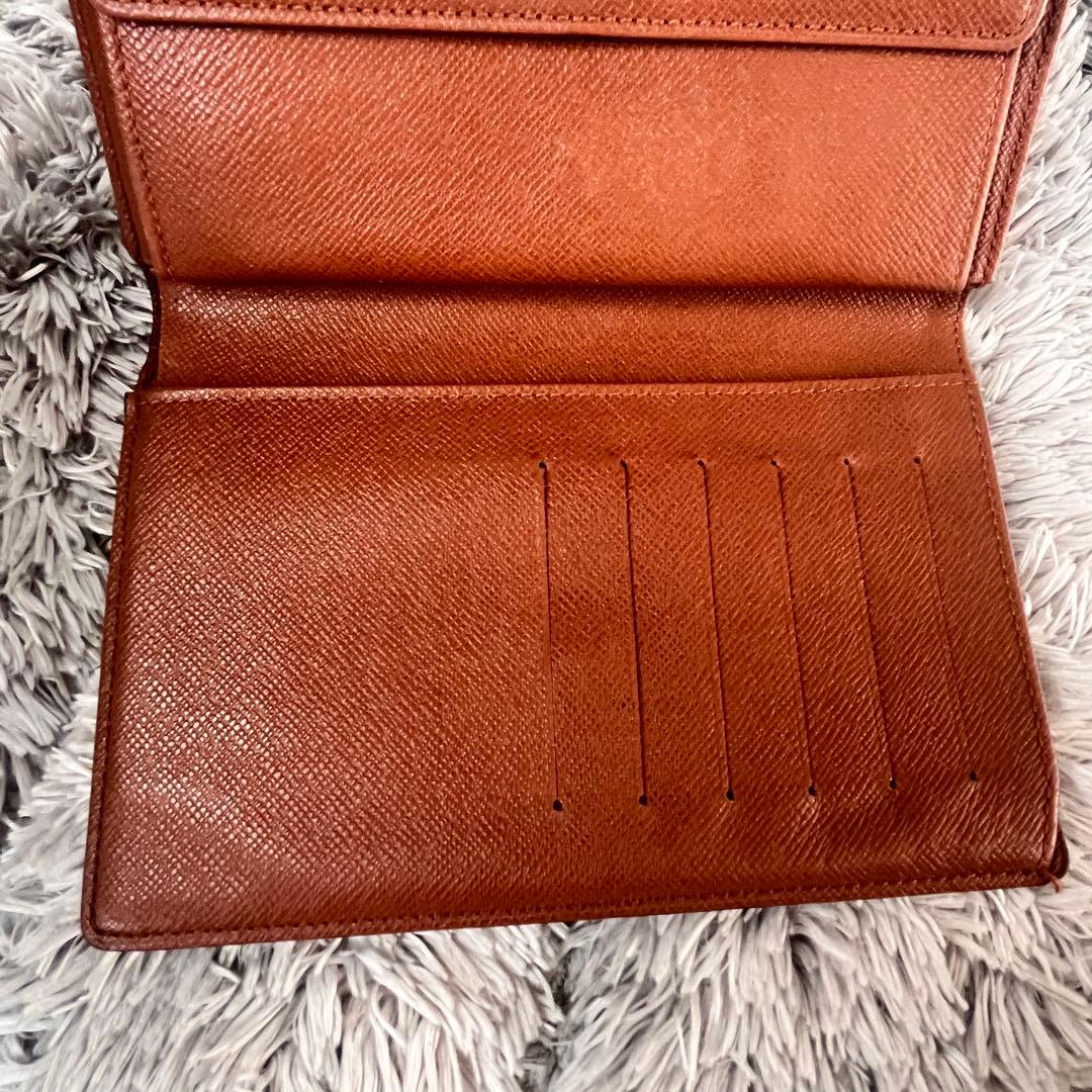 ルイヴィトン　ポルトトレゾール　エテュイパピエ　　モノグラム　折り財布