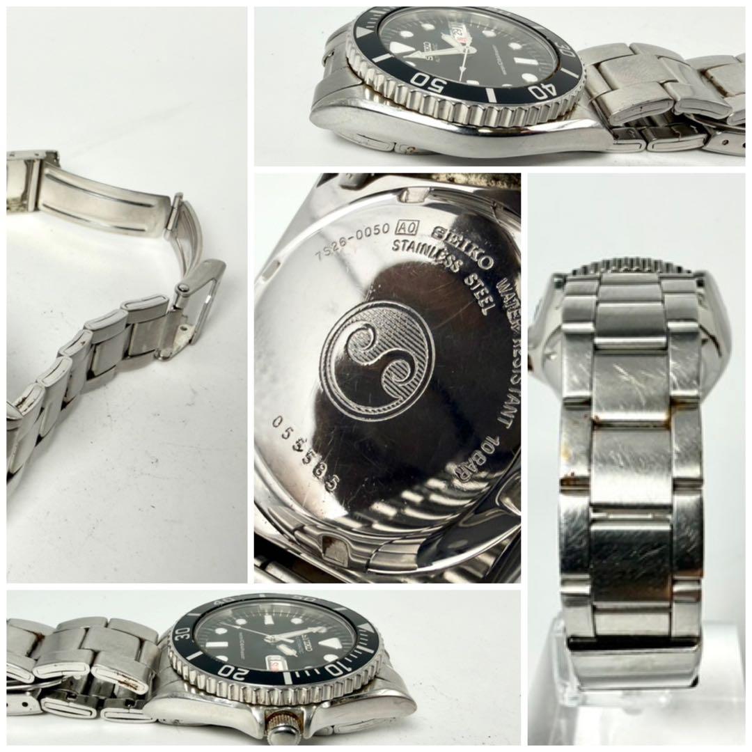 【美品/稼働品】セイコー ダイバーズ 腕時計 デイデイト7S26-0050