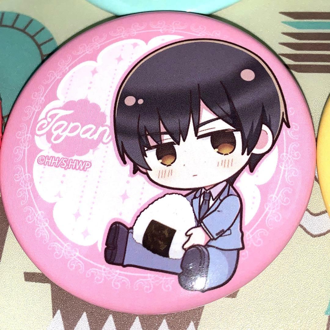 ヘタリアWorld★Stars缶バッジセット