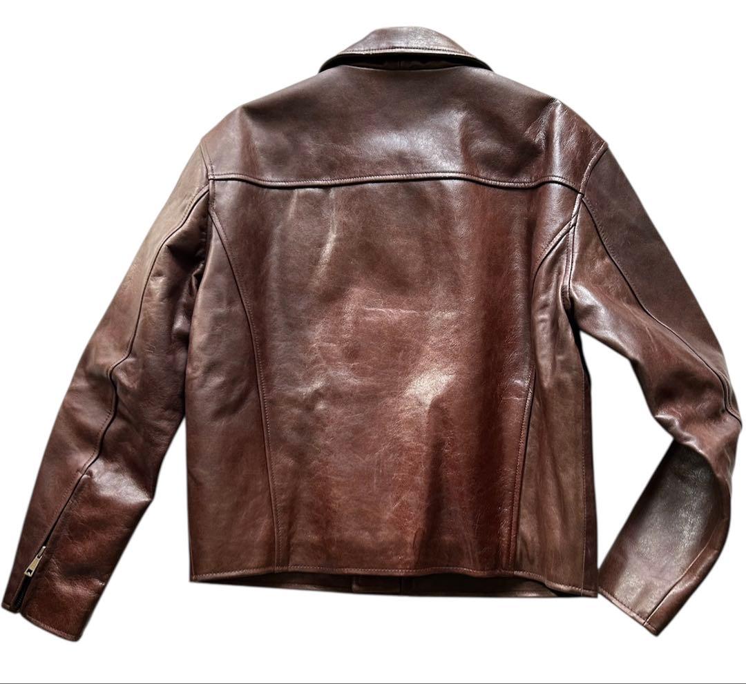 Marlboro マルボロ　ホースハイド　レザージャケット・ブルゾン　馬革