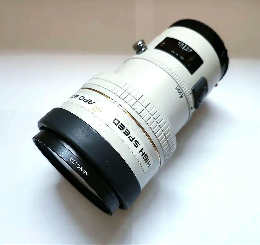 MINOLTAハイスピード AF APO 200mm レンズF2.8