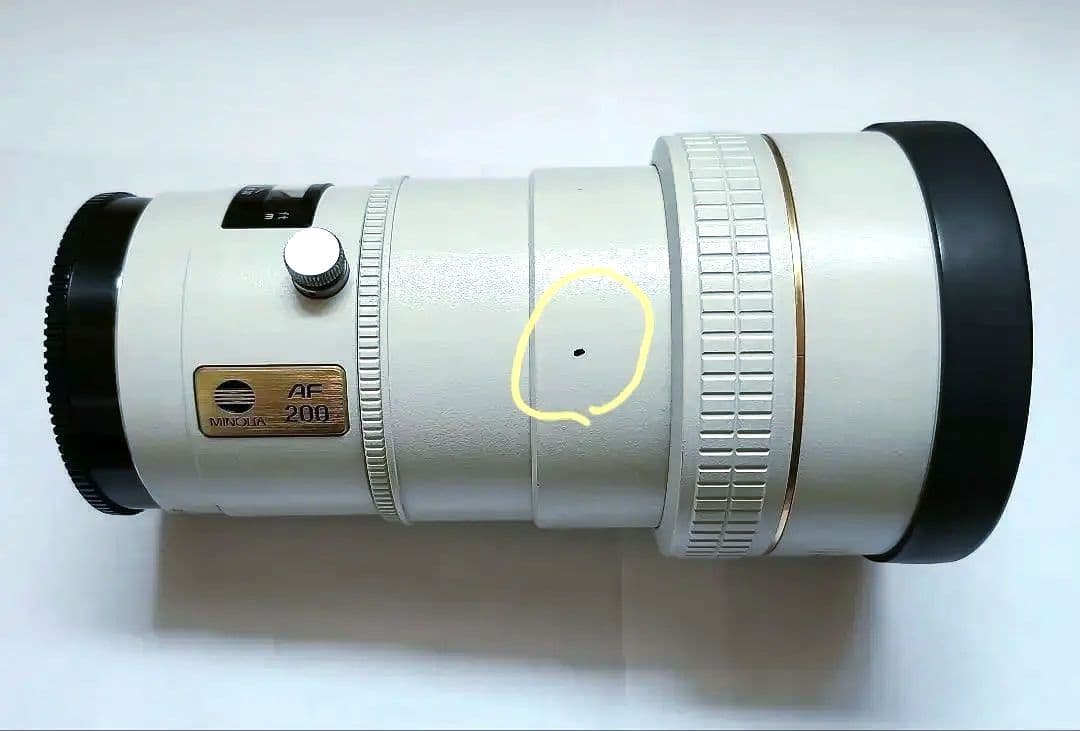 MINOLTAハイスピード AF APO 200mm レンズF2.8