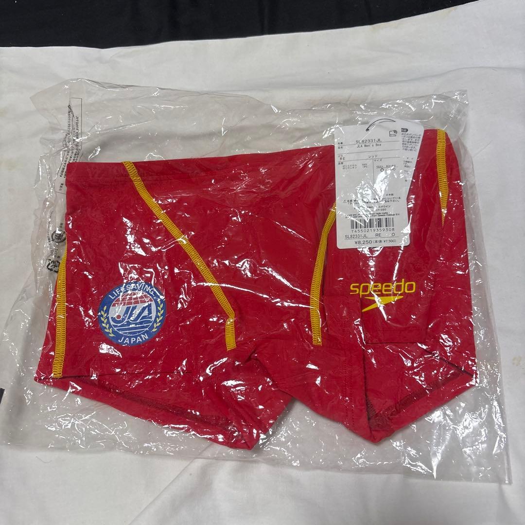 サ*中様 Speedo 競泳水着 レッド SL82331JL新品未開封