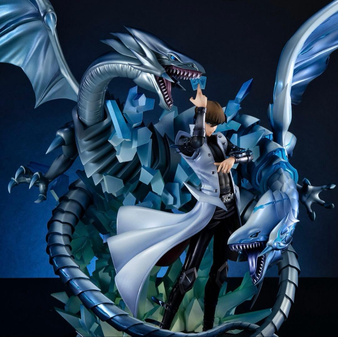 【新品未使用】フィギュア　メガトレショップ　ブルーアイズ　海馬瀬人　バンダイ