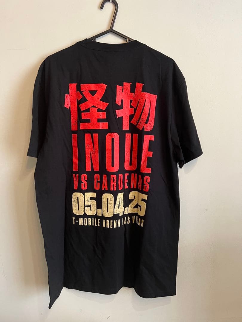 値下げ中【公式】井上尚弥 vs カルデナス L size Tシャツ