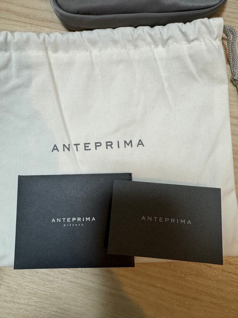 アンテプリマ ワイヤーバッグ スタンダード ミニアトゥーラ シルバー