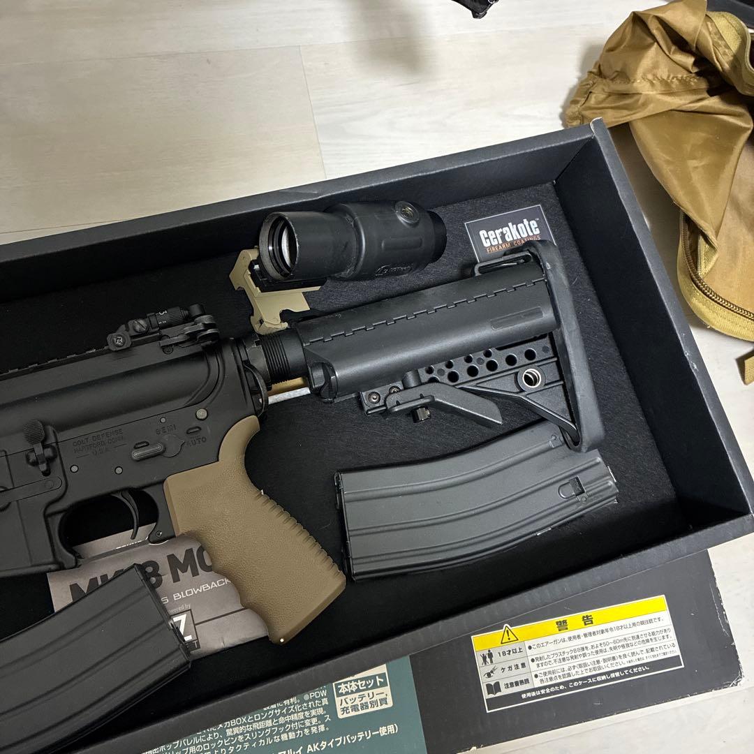 東京マルイ GBB MK18 カスタムセット｜冬対応・付属品多数