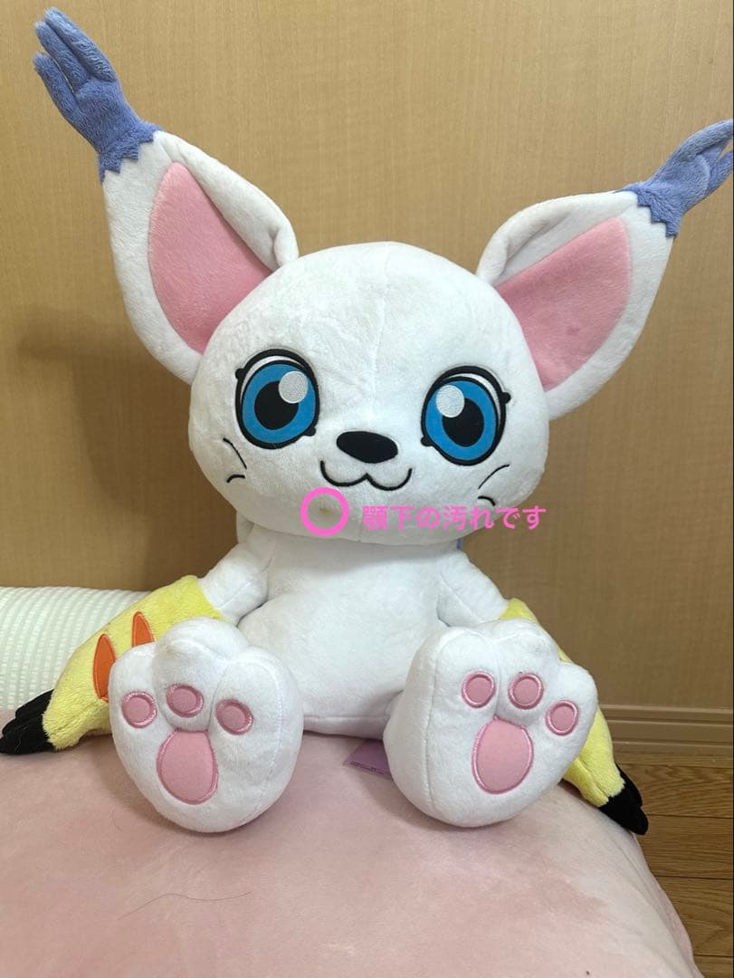 即購入ok デジモンアドベンチャー　テイルモン　等身大ぬいぐるみ
