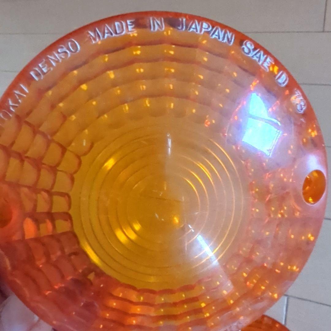 GS750/1000 当時もの純正ウインカー4個セット、スペアレンズ&電球付き