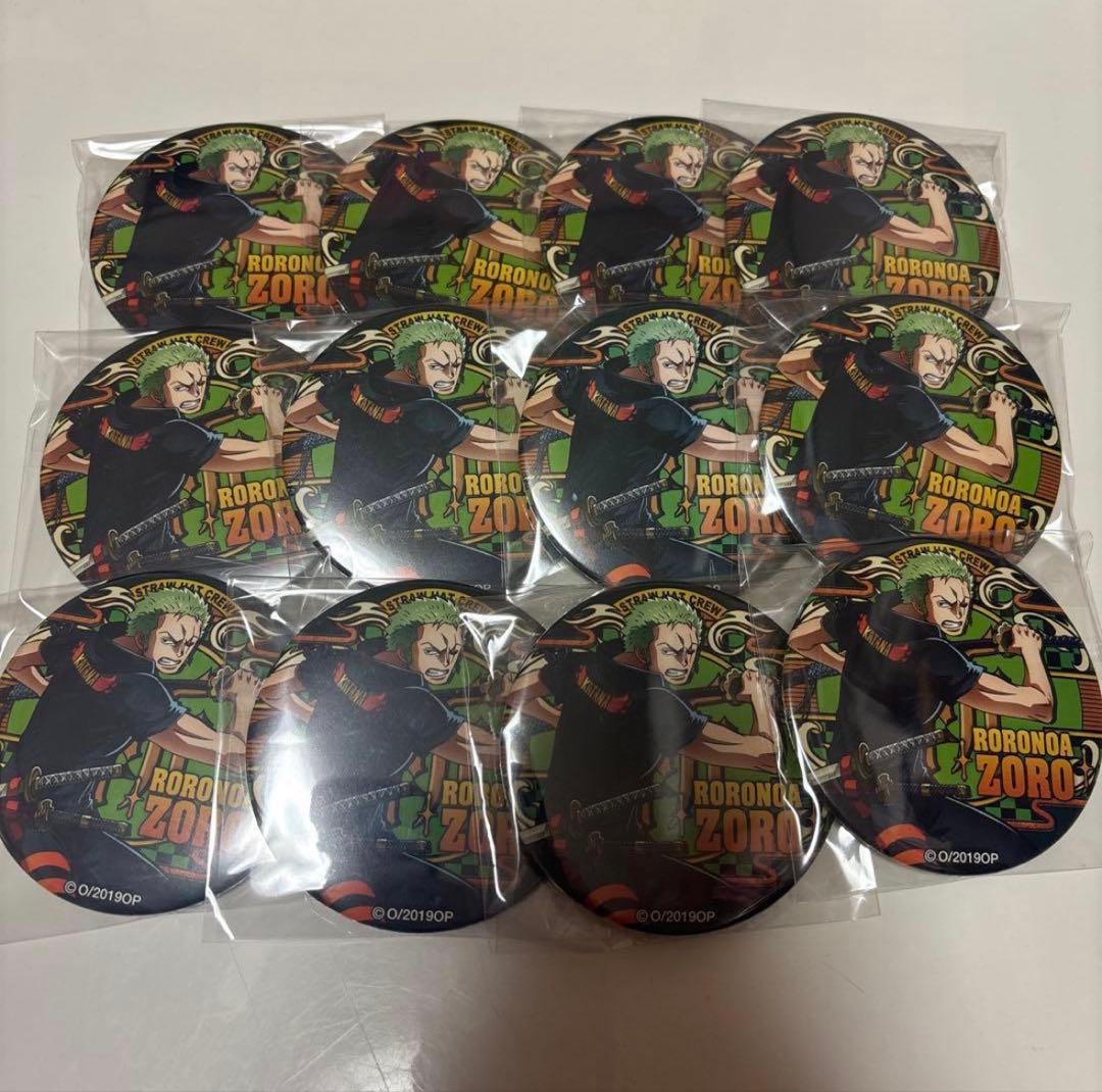 ONE PIECE 輩缶バッジ　STAMPEADE ゾロ　12点