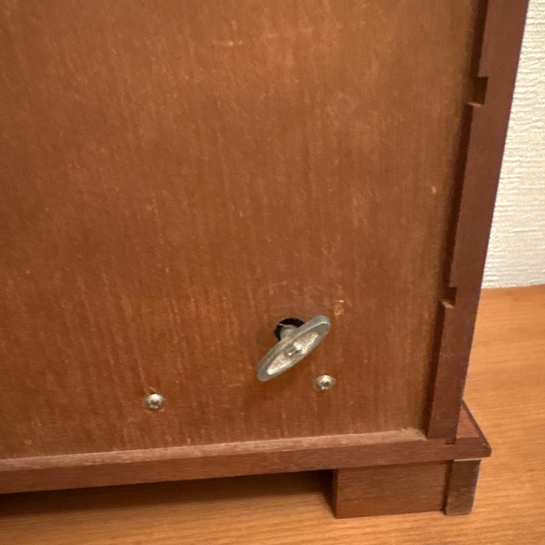 木製アクセサリーケース　小物棚　アンティーク