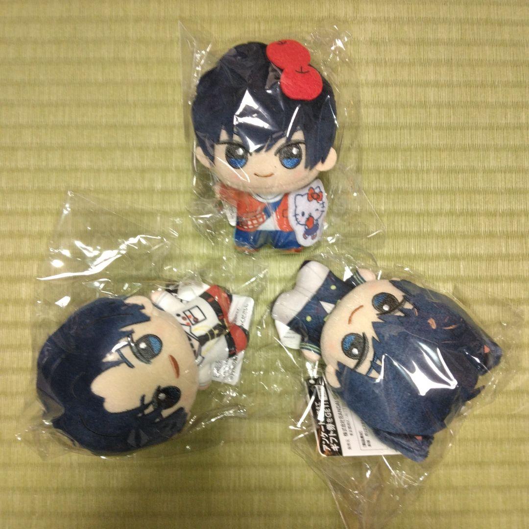 ナムコ限定　非売品　完全新品　ブルーロック　潔世一　ちびぐるみ　3体セット