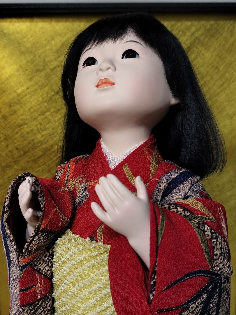 創作人形 稲邊智津子作 「ひかり」