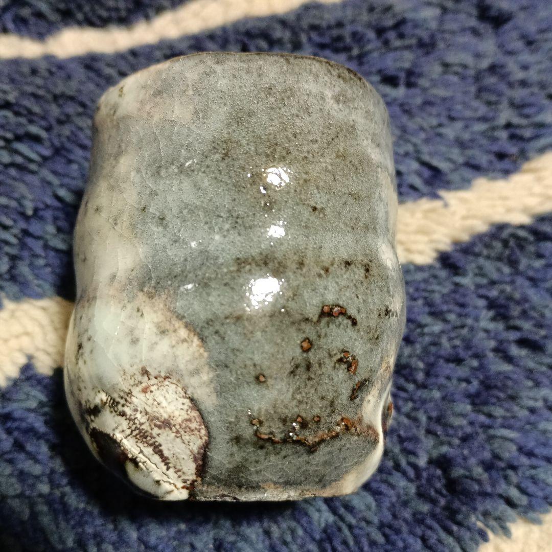 特別価格 滋賀人気作家武田浪 粉引きぐい呑み 「共箱付き」