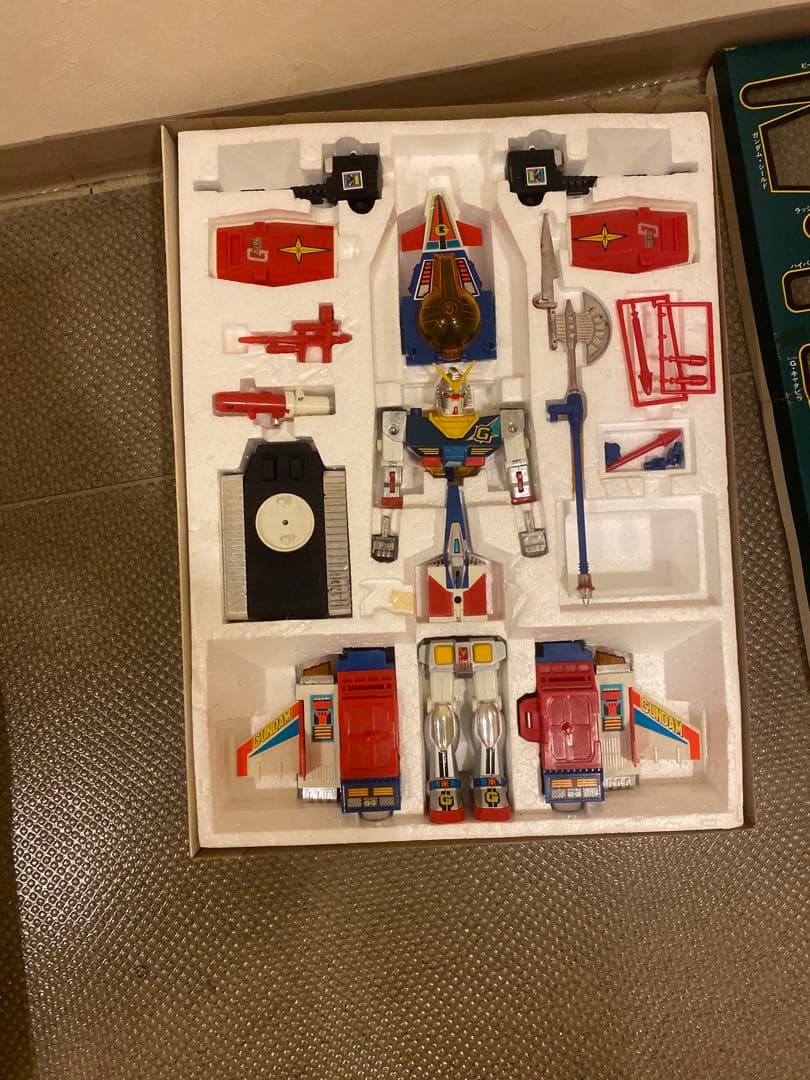 カ*き様 ガンダム DX合体セット　ダイカスト