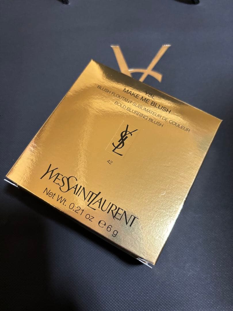 YSL メイクミーブラッシュ パウダー　42 新品　ヌードラヴァリエール