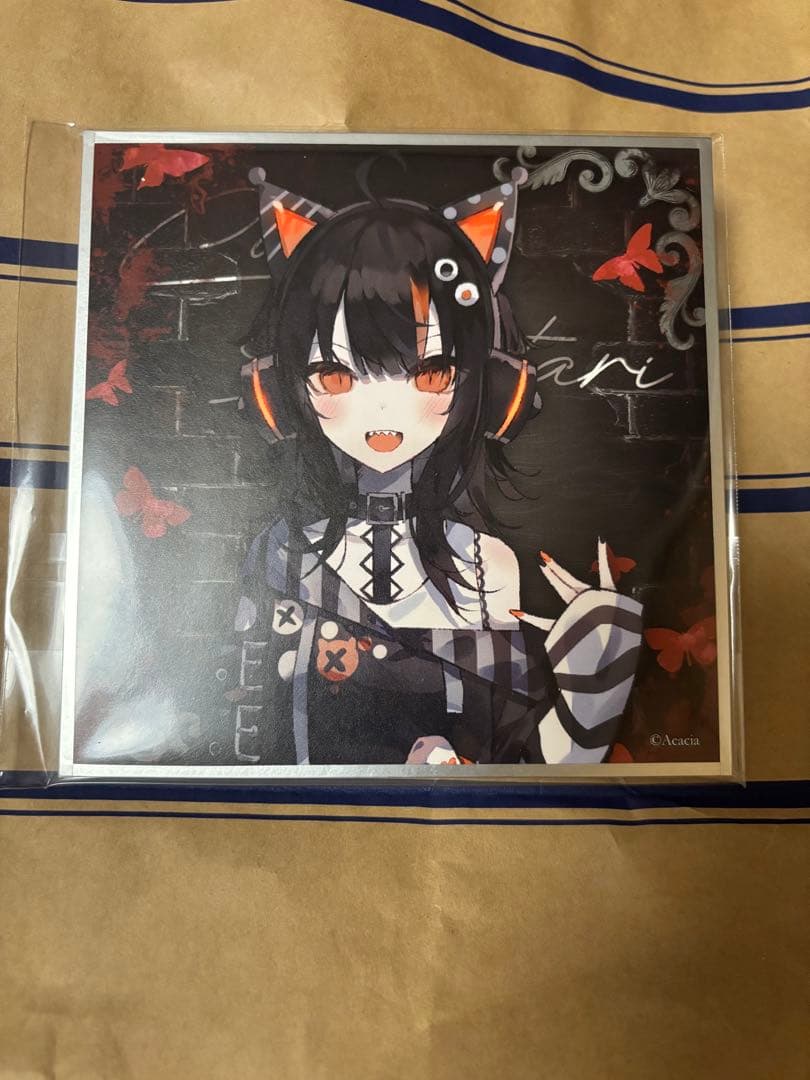 魔法少女ノ魔女裁判　まのさば　中国CF 沢渡ココ　色紙