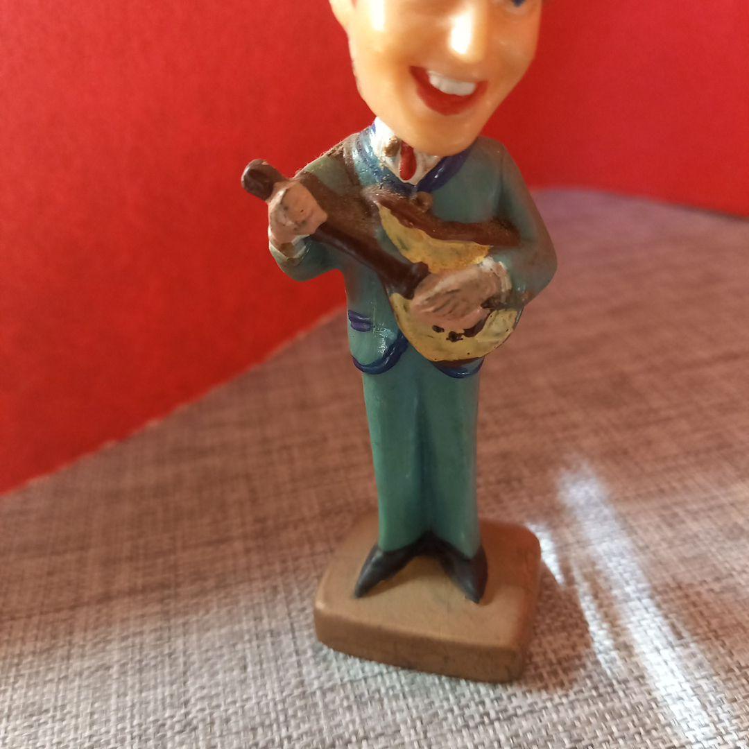 ビートルズ フィギュア 4体セット　古い当時物　　首ふり人形