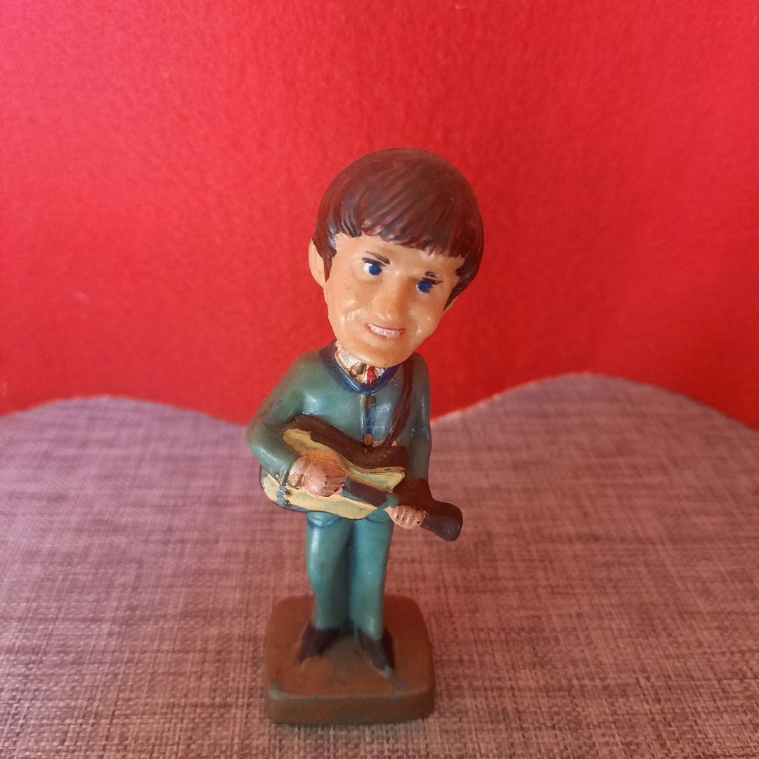 ビートルズ フィギュア 4体セット　古い当時物　　首ふり人形