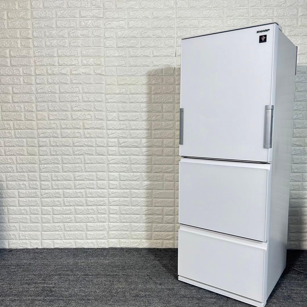 SHARP 冷蔵庫 SJ-GW36E-W 356L 美品 I039