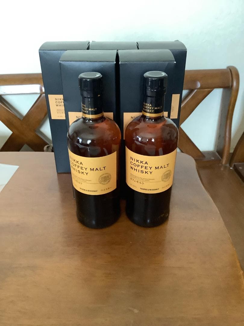 NIKKA コーヒー モルト ウイスキー 5本箱あり