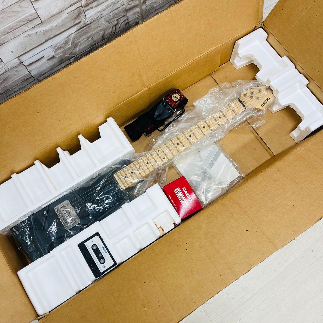 美品 CASIO カシオ EG-5 エレキング アンプ内蔵 電子ギター