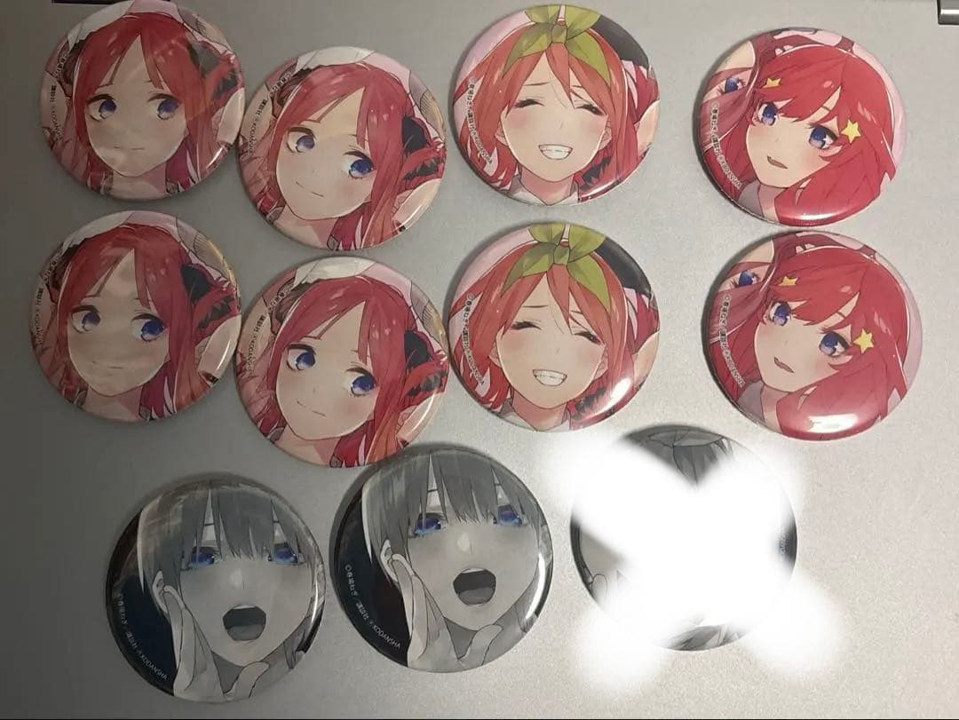 五等分の花嫁 TheキャラSHOP 缶バッジ