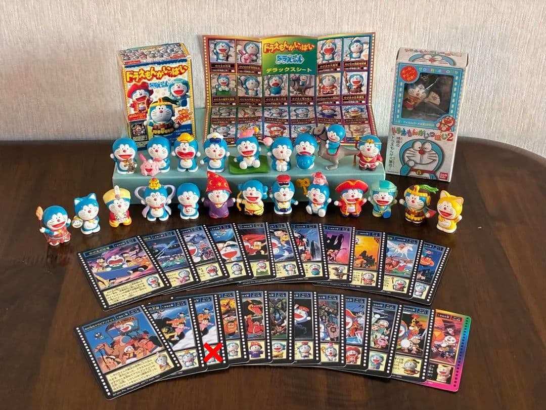 ドラえもんがいっぱい　コレクション　全22種 フィギュア　カード　映画レア箱無し