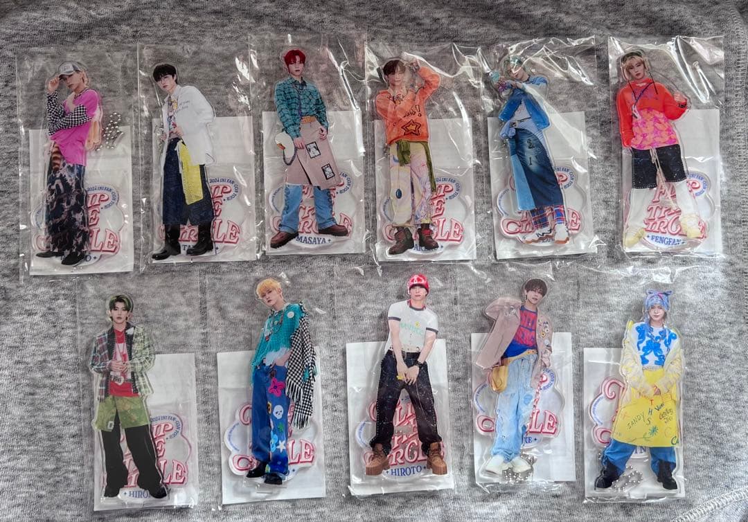 2024 INI FLIP THE CIRCLE アクスタ 11名セット