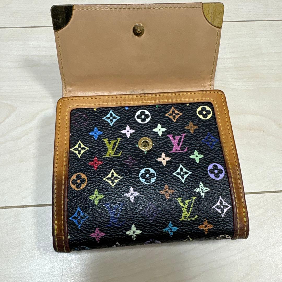 本日10時迄値下げセール♡Louis Vuitton マルチカラー 二つ折り財布