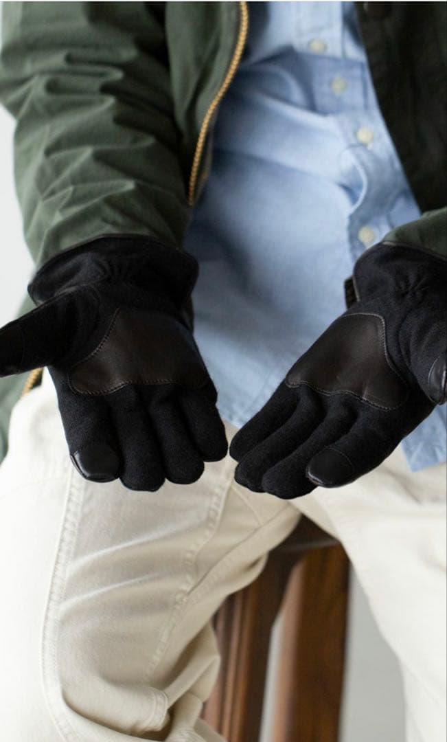 未使用品 箱付き Polo by Ralph Lauren レザーグローブ 手袋