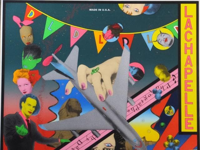 横尾忠則　直筆サイン『La ChapelleLand』シルクスクリーン1010H