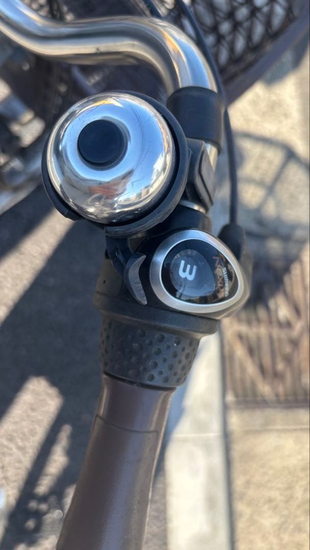 Panasonic 電動アシスト自転車 ブラウン 2バスケット