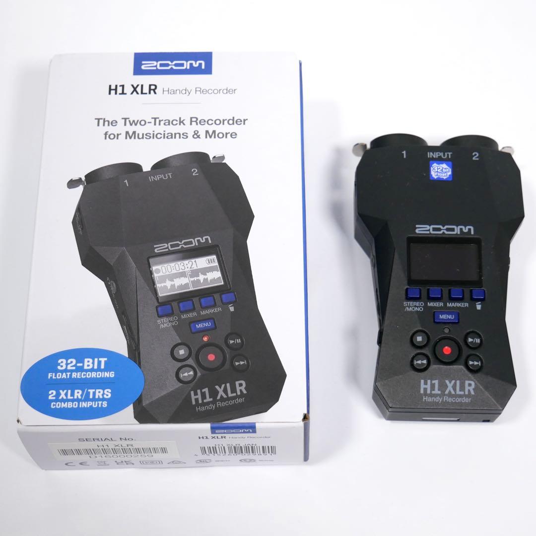 ZOOM h1 XLR ハンディレコーダー