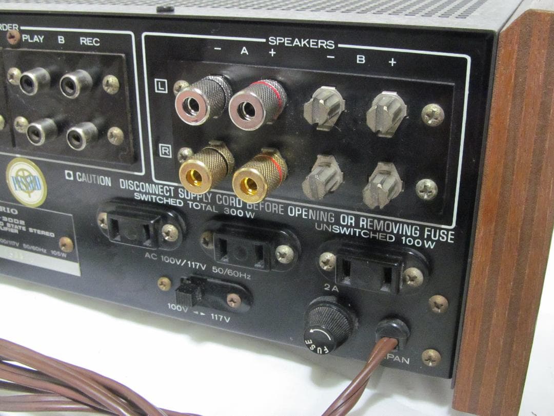 TRIO KA-3002 軽整備済 プリメインアンプ 名機 ビンテージ 昭和